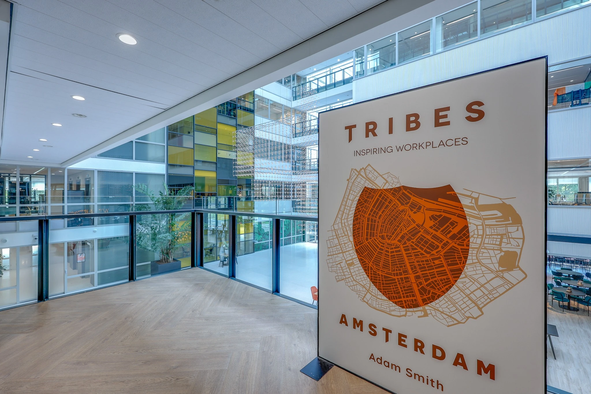 Entrance at Tribes Amsterdam Adam Smith
