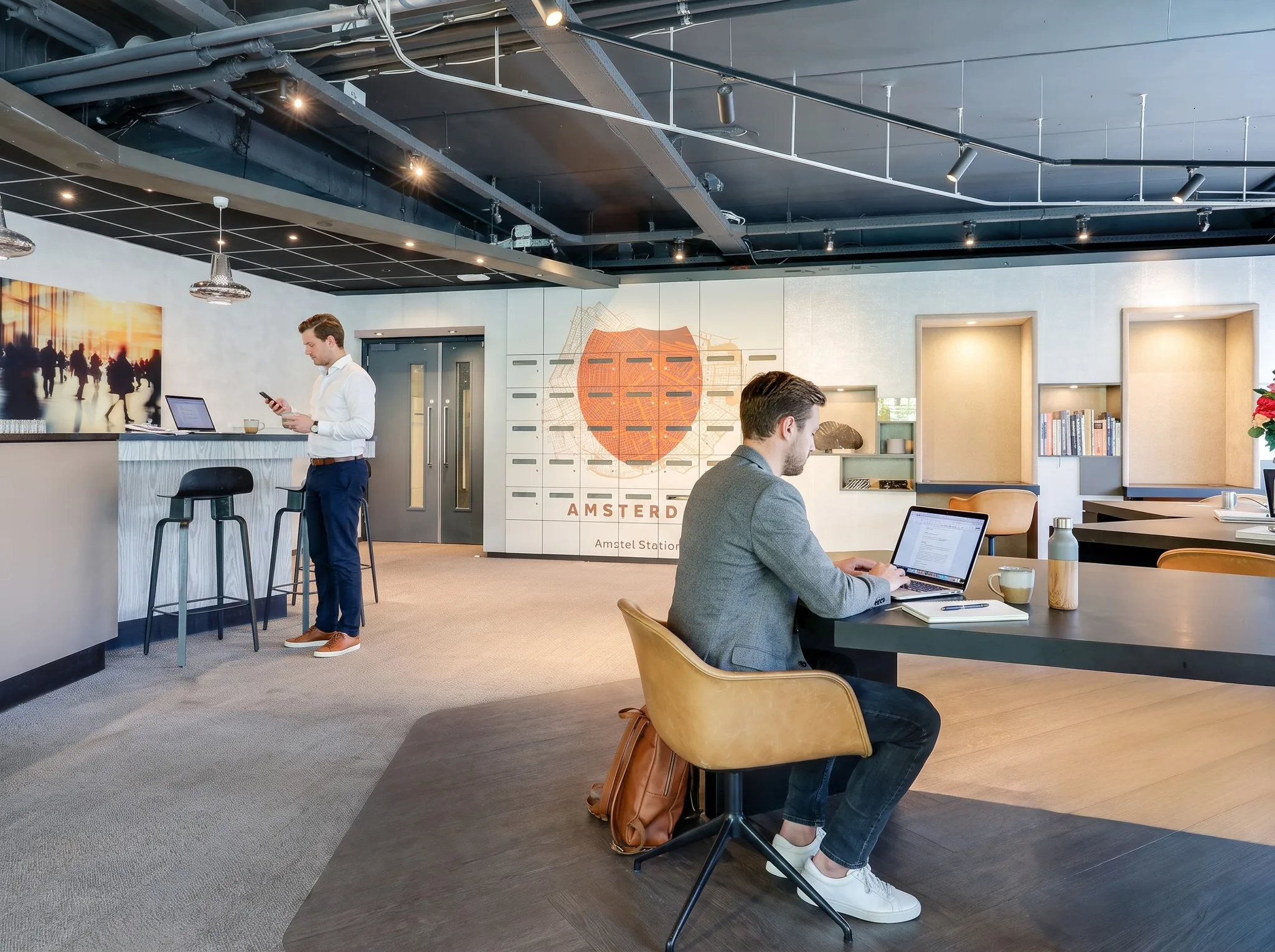 Premium workspace at Tribes Amsterdam Amstel Station