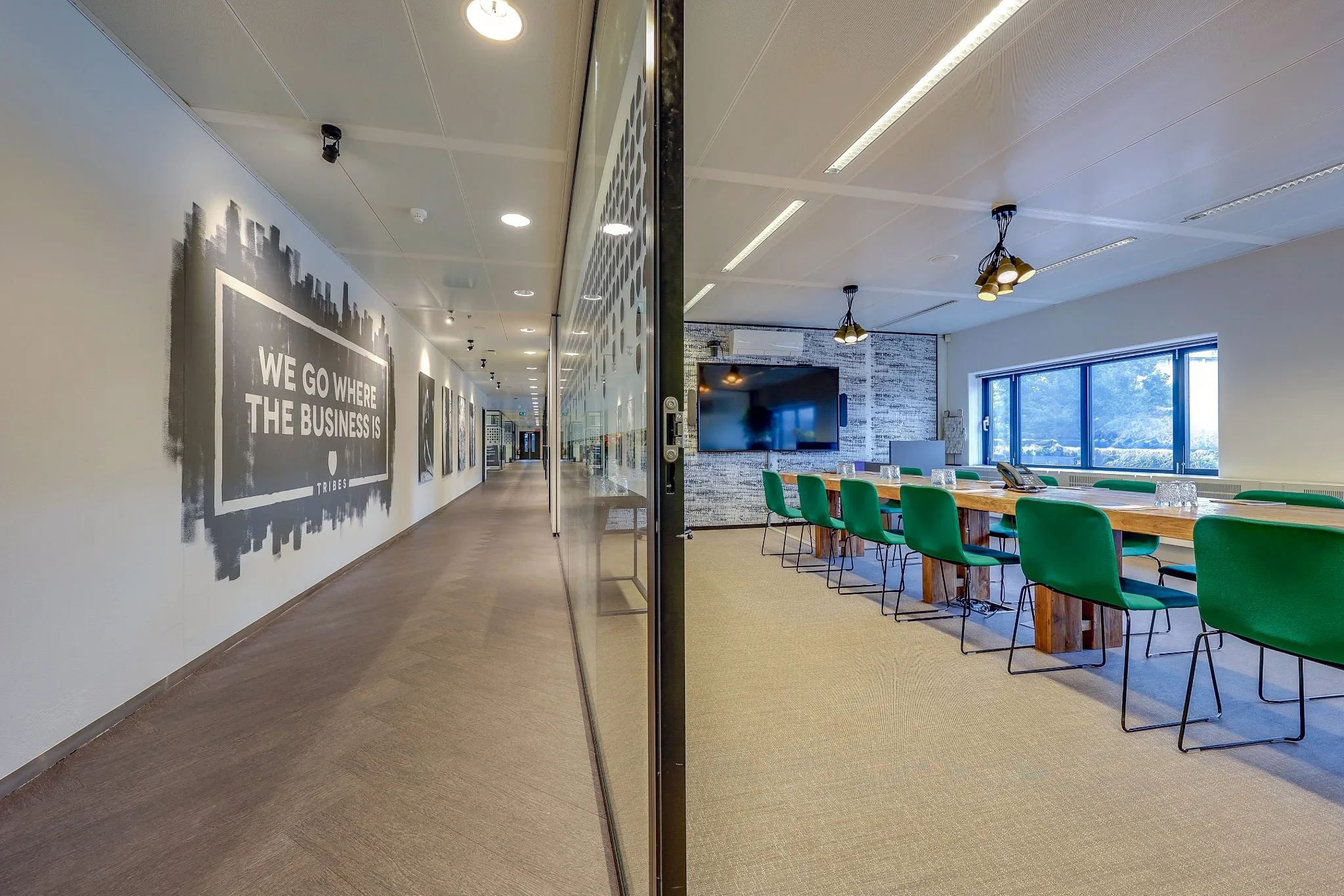 Meeting room at Tribes Amsterdam Amstel Station