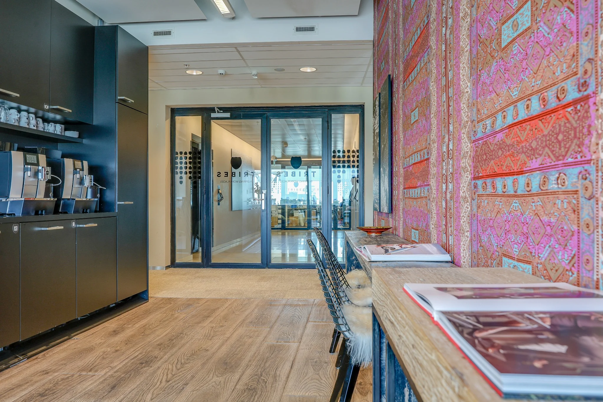 Shared lounge at Tribes Amsterdam Arena